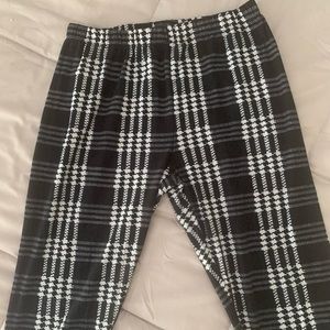 Plaid butter soft leggings